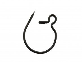 HLS Maggot Clips For Carp Fishing - Matt Black Hair Rig Terminal Tackle