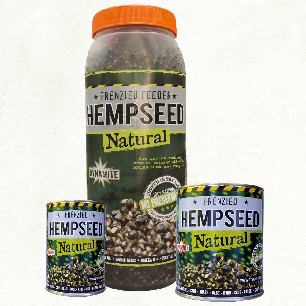 Dynamite Baits Frenzied Hempseed “Original” 2.5l & 700g  DY014 DY001 