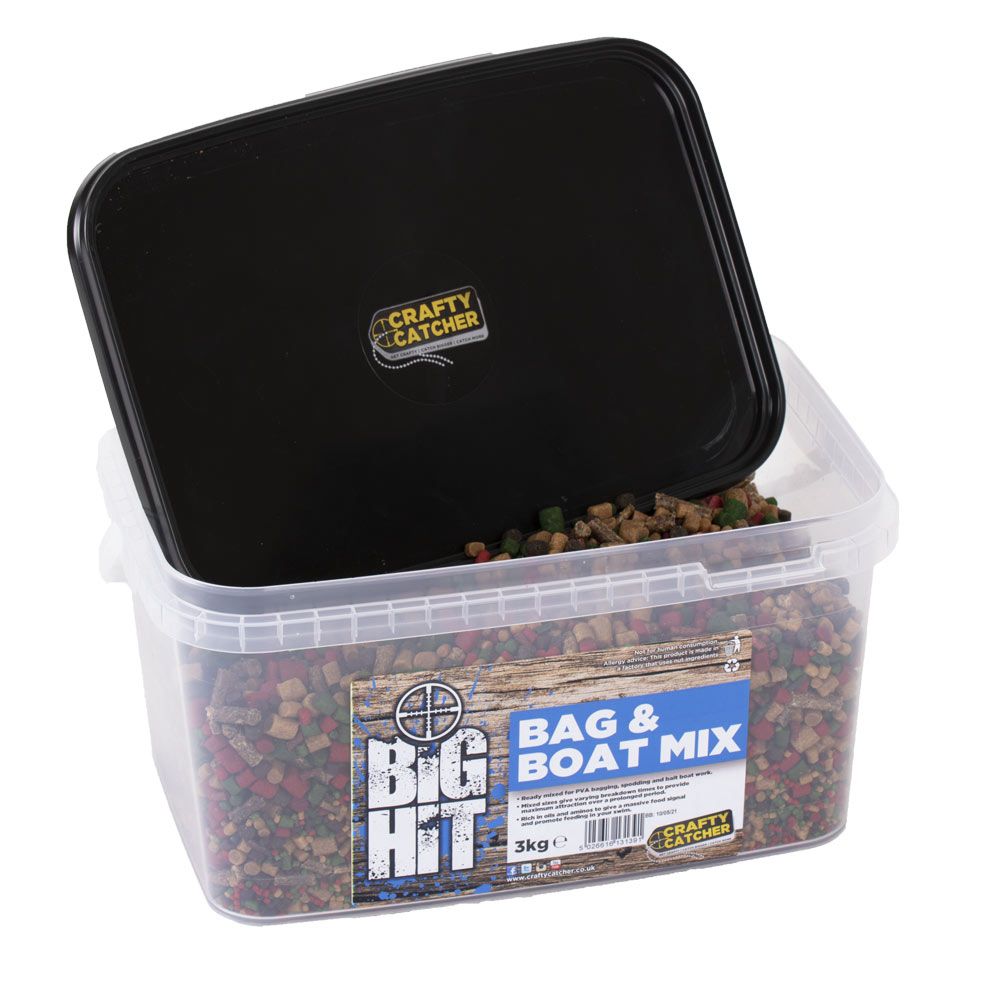 Crafty Catcher Big Hit Bucket Bag & Boat 3kg CCBHIT29