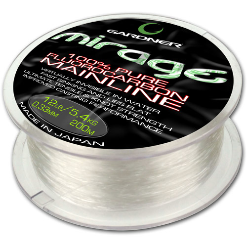 Gardner Mirage Fluorocarbon Mainline 200m