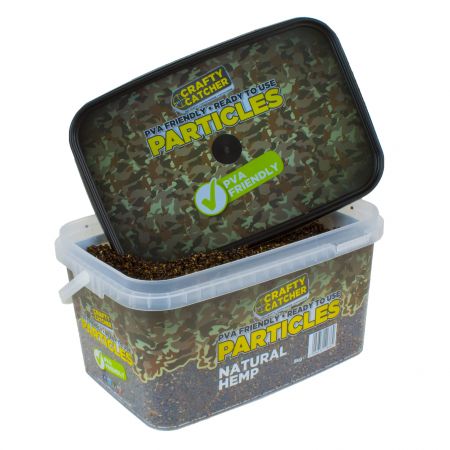 Crafty Catcher Natural Hemp Prepared Particles 3kg CCPART02