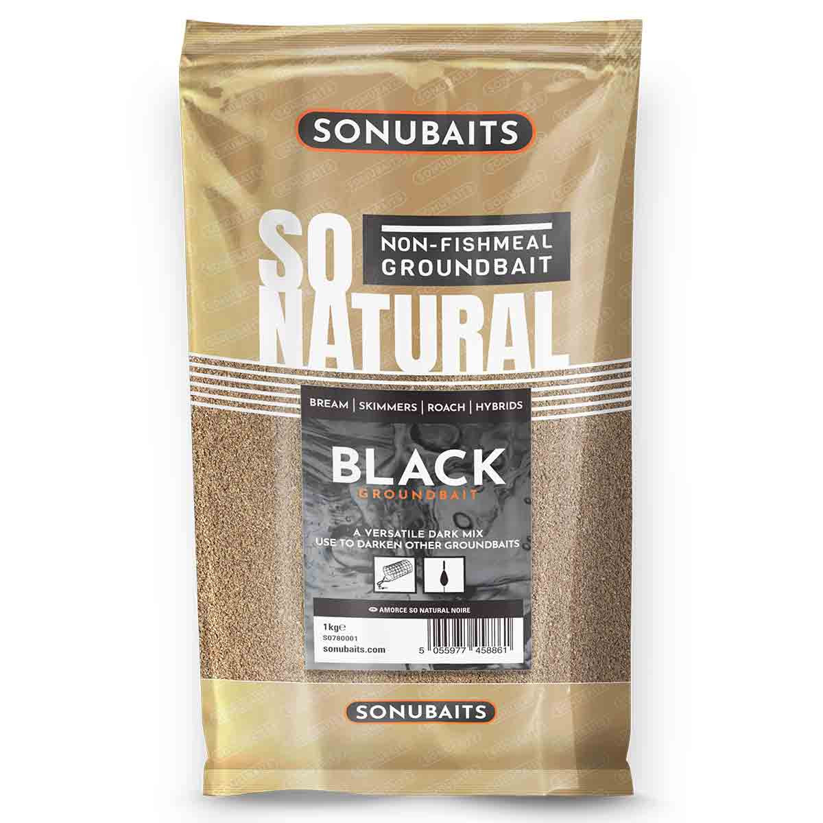 Sonubaits So Natural Black S0780001 1kg