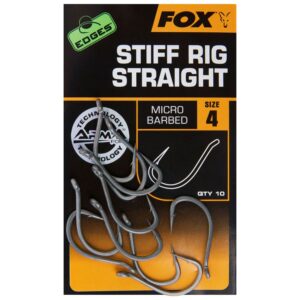 Fox Edges Stiff Rig Straight Hook CHK160-166 