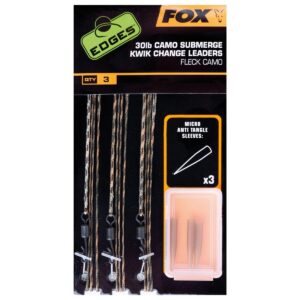 Fox Edges Camo Submerge Kwik Change Leaders CAC709-10