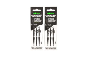 Kable Leadcore Leader - Hybrid Lead Clip - 50cm