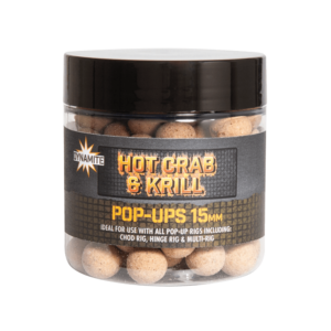Dynamite Baits Hot Crab & Krill Popups 15mm