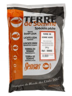 Sensas Black Damp Leam - 2kg