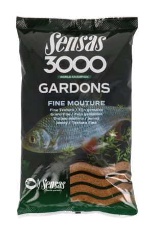 Sensas 3000 Gardons (Roach) Fine Texture - 1Kg