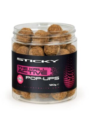 Sticky Baits Krill Active Pop-Ups - 16mm