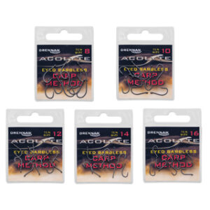 Drennan Acolyte Carp Method - size 8 to 16 Barbless