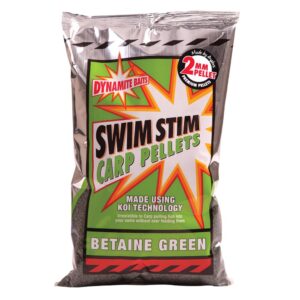 Dynamite Baits Swim Stim Betaine Green Pellets - 2mm